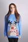 *UNISEX* 3D Rudolph Christmas Jumper with PomPom Nose